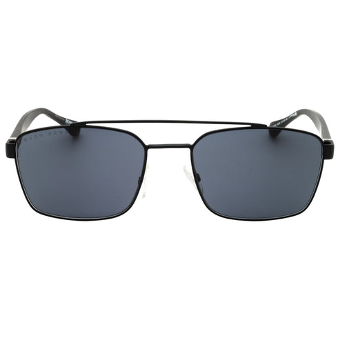 Hugo Boss BOSS 1117/S 0003 IR MTT BLACK/GREY Sunglasses One Size